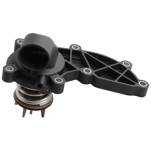 BOXI 902-5218 Engine Coolant Thermostat Housing Assembly Fits for Audi A4 Quattro A5 A6 Quattro A7 Quattro Q5 Q7 S4 SQ5 for Volkswagen Touareg V6 3.0L / Replaces 758-185 06E121111AD