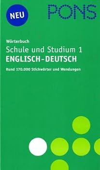 Hardcover PONS Wörterbuch für Schule und Studium, Collins Englisch-Deutsch Book