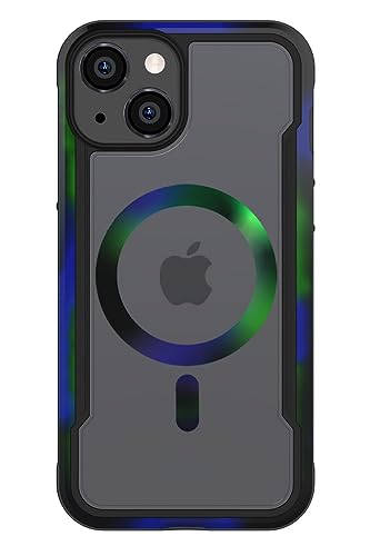 �yRAPTIC�z iPhone15 �Ή� �P�[�X MagSafe �Ή� �ϏՌ� �ČR MIL�K�i �N���A �X�}�z�P�[�X �Ռ��z�� �� �ی� �O���f�[�V���� �t���[�� �}�O�Z�[�t ���� �ϏՌ��P�[�X [ Apple iPhone 15 �A�C�t�H��15 �Ή� 
