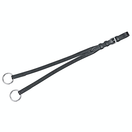 Image of Shires Blenheim Running Martingale Attachment-Black One Size