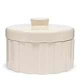 STILVOLLE LÖSUNG – Diese elegante Vorratsdose mit gerippter Oberfläche vereint Funktionalität und ästhetisches Design, ideal zur Aufbewahrung von Zucker oder anderen trockenen Zutaten in Ihrer Küche.