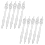 MUSISALY Kettle Cleaning Brush In Nylon 10Pezzi Per Frullatori E Pulizia Di Cucina Con Setole Delicate Colore Bianco