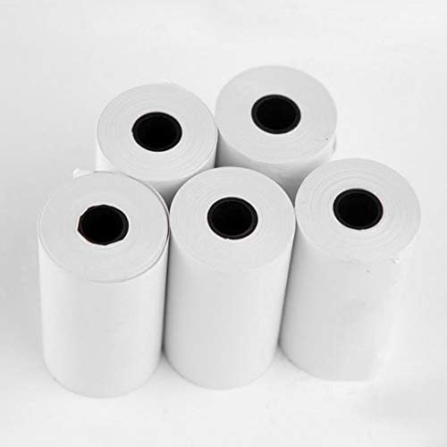 POHOVE 10 Rolls Camera Printing Paper,Photo Printer Paper Roll,Children's Camera Printing Paper Rolls Kids Camera Wood Pulp Thermal Paper Instant Print White Camera Refill Print Paper for Kids