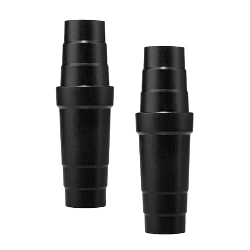 Munsesi 2 Pcs Vacuum Cleaner Hose Adapter, Universal Dust Extractor Hose Adaptor, Leak-Proof Connector for 31.5mm-45mm Dust Extraction Hoses for Power Tools Table Saw Circular Saw Eccentric Grinder