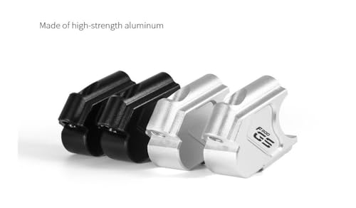 Guidon riser pour F800GS pontets de levage en aluminium pour soulager le dos - 5