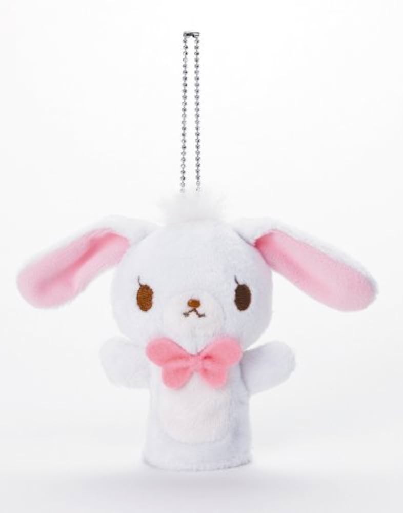 サンリオ シュガーバニーズ しろうさ 指人形　ぬいぐるみ フィンガーパペット Amazon.co.jp: シュガーバニーズ / フィンガーパペット / しろうさ