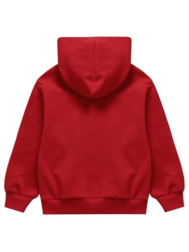 Kids Unisex Pullover Hoodie Shirt Lightweight Top Sweatshirt Long Sleeve Thermal Warmth Casual Outerwear4