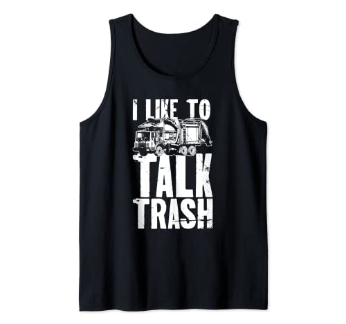 Regalo del trabajador del saneamiento del conductor del camión de basura del colector de basura Camiseta sin Mangas