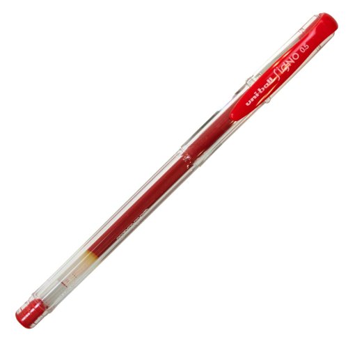 Uni-ball Signo UM-100 stylo encre gel rouge 0.5 mm idéal pour organiser votre bullet journal