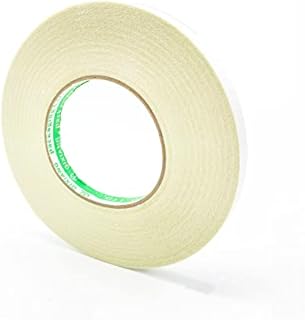 KAIHENG 1/2 Inch x 200 Feet Fabric Tape Double Sided, Clear Adhesive Tape No Sew Stitch Witchery Hemming Tape for Wall, Rug, Floor, Clothes, Arts, Fabric, Crafts and Scrapbooking, White