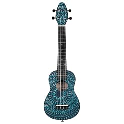 Ortega Guitars Ukulélé Soprano bleu – Keiki K2 – Kit de démarrage incluant Accordeur, Courroie, 5 Médiators Medium et… - Les Beatles, Paul McCartney, John Lennon, RIngo Starr, George Harrison Ortega Guitars Ukulélé Soprano bleu - Keiki K2 - Kit de démarrage incluant Accordeur, Courroie, 5 Médiators Medium et… – Image 6