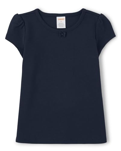 Image of Gymboree Girls' and Toddler Short Sleeve Basic Layering T-Shirt