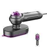 Reise-Dampfbügeleisen – tragbares Schnellheizbügeleisen | Kleidungsdampfer mit drehbarem Griff, antihaftbeschichtete Platte, kompaktes Design für faltenfreie Kleidung