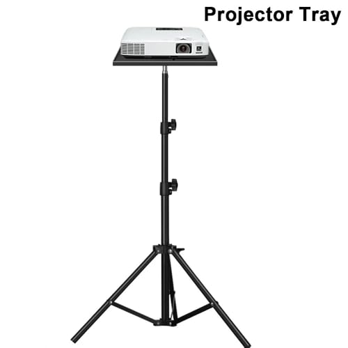 Soporte telescópico para proyector ajustable altura miniatura 3