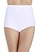 Vanity Fair Women's Perfectly Yours Tailored Cotton Brief Panty 15318, Star White, Large/7