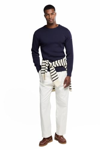 Armor Lux Pull Marin rayé en Coton GROIX