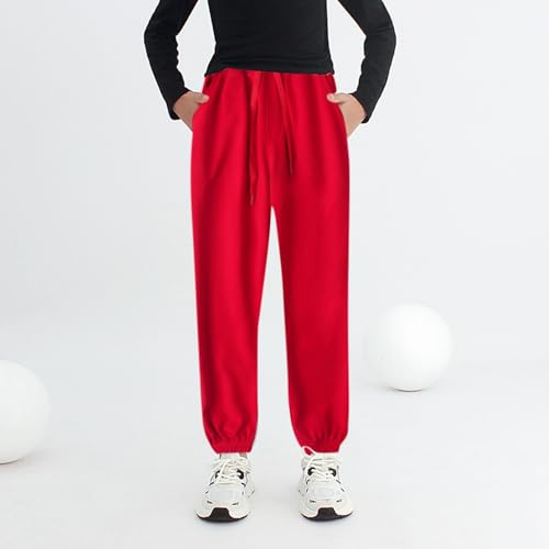 Boys Girls Active Pants Jogger Sweatpants with Pockets Warm Kids Trousers Casual Solid Pants Baby Sweat Pants3