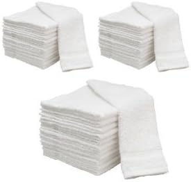 Thomaston Mills TM-910365-60 Washcloth - 12 x 12 In.44; Case Of 60