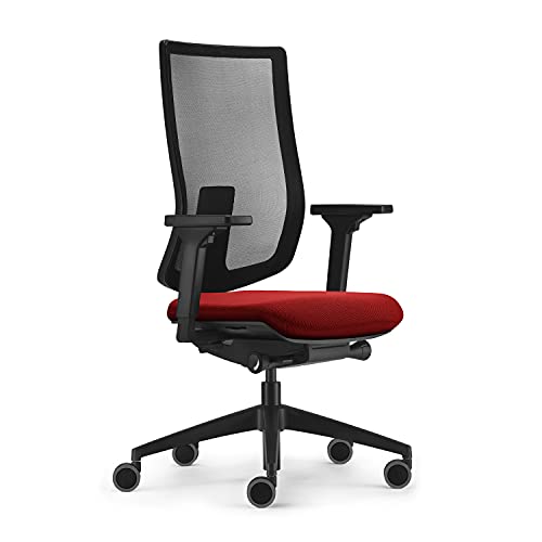 Sedus ap-197/025 Silla de Oficina, Rojo, Ajustable Cover