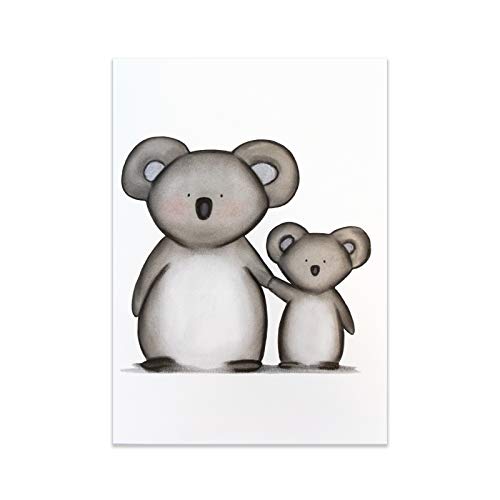 Hej Jojo Kunstdruck Posterdruck Wandbild"Koalamama Cover