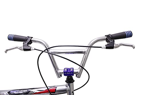 Bicicleta Aro 20 Bmx Cross Freestyle Cromada Aero Saidx (Azul)