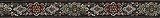 Wrights 1-1/4-Inch Russian Jacquard Band, 12-Yard, Multi