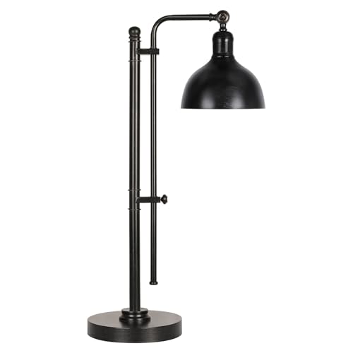 PARTPHONER Industrial Adjustable Desk Lamp for Home Office, Farmhouse Table