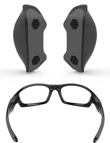 Image of ToughAsNails Replacement Nose Pads Pieces for Oakley Straight Jacket 2007 Sunglasses - Low Bridge Fit