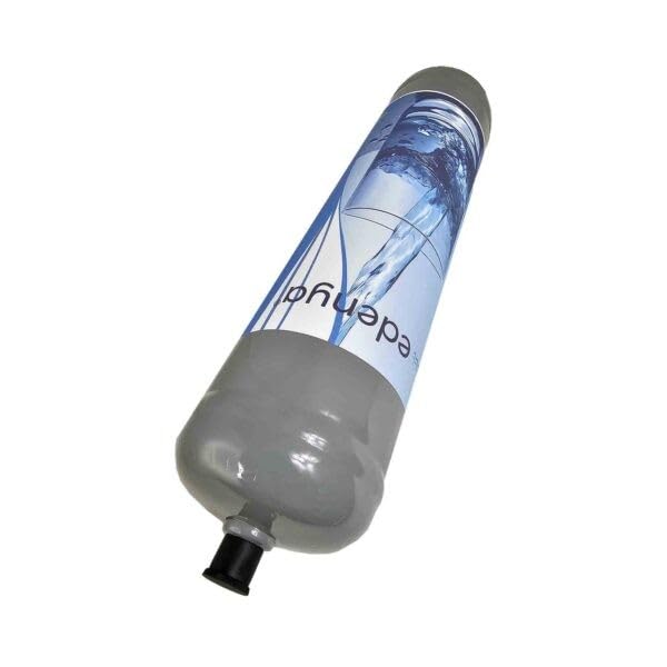 5 bombole CO2 monouso e290 uso alimentare acqua frizzante per gasatori e refrigeratori acqua attacco M11x1 Edenya®