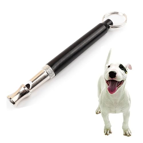 Toddmomy Pet Training Whistle Dog Barking Stopper Whistle Strap Dog Training Tool