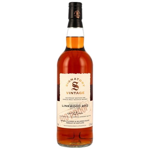 Linkwood 2012 Signatory Vintage 100 Proof Edition Single Malt Whisky (1x0,7l)