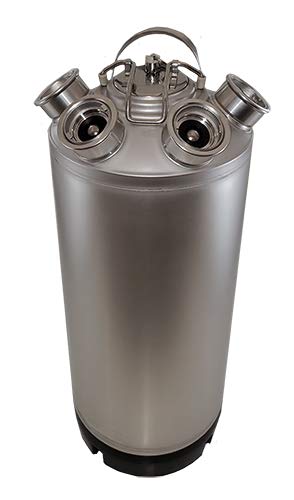 Cleaning Keg with 4 D Couplers (5 Gallon).