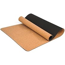 183X61cm Natural Cork TPE Yoga Mat Fitness Gym Sports Mats Pilates Exercise Pads Non-Slip 6mm Absorb Sweat Odorless
