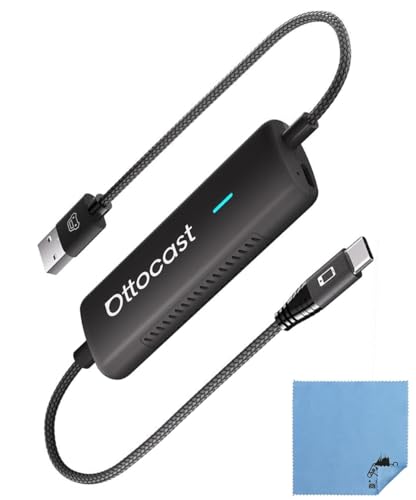 【正規品】オットキャスト ミラータッチ OTTOCAST Mirror Touch オット キャストミラーリング ワイヤレスCarPlayアダプター ワイヤレス化 純正有線CarPlay搭載車適合 【国内サポート/国内正規代理店】 (CA450)