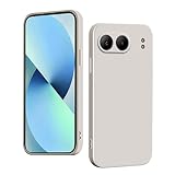 YUXING Silicone Cover per OnePlus Nord 4 5G - Moda Modello Carino Custodia Design Sottile Slim Cover Antiurto, Antiscivolo Elegante, Protezione Totale (Bianco)