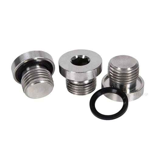 Accesorios de tubería de acero inoxidable 304 tipo tapón macho de 3/8 BSP avellanado 5
