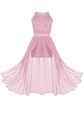 L'abito pagliaccetto è realizzato in poliestere e materiale chiffon, lavare a mano.