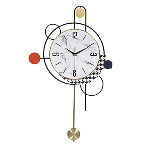 Horloge murale decorative geante silencieuse pour supprimer les bruits de salon