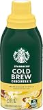 Starbucks Cold Brew Coffee Concentrate, Madagascar Vanilla Flavored Iced Coffee, 32 fl oz