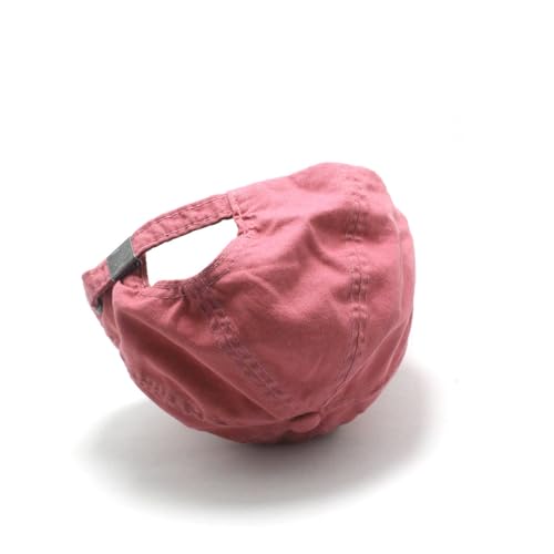 Boné Liso Masculino Feminino Unissex Sarja Aba curvada Com Regulagem De Tamanho Cor: Rosa