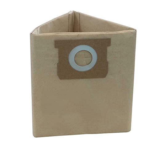 Pack 6 Vacuum Bags For Porter-Cable and Stanley 4 Gallon 5 Gal Shop Vac, Replacement Parts AT25-1238 Accessories Kit 25-1238