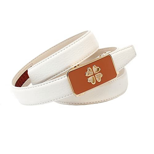 Ceinture en cuir femme Anthoni Crown : accessoire de mode intemporel en cuir véritable ajusté