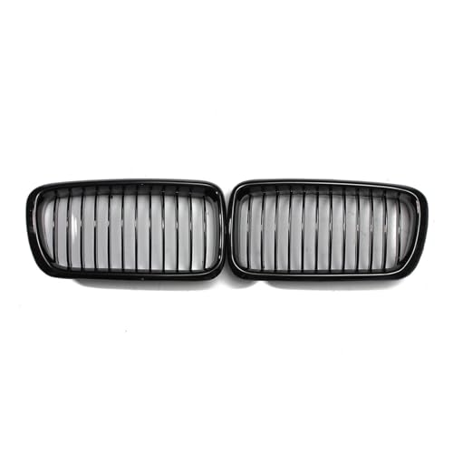 Rejilla delantera para Serie 7 E38 de 4 puertas en color negro brillo para modelos 1999 a 2001