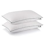 Martian Made Velistra Luxury Hotel Pillows, Adjustable Ultra Soft Microfibre Fill, Hypoallergenic, 2 Pack, Super King Size (50x90cm) - Martian Dreams Collection