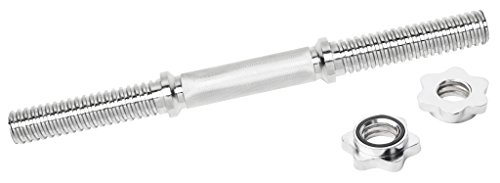 Bad Company Chrom Kurzhantelstange inkl. Sternverschlüssen 30/31 mm I 1...