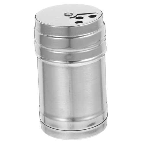 TIDTALEO Spargipepe in Acciaio Inossidabile Dispenser Per Condimenti Da Cucina Contenitore Portatile Per Spezie Con Riutilizzabile e Sicuro Da Usare