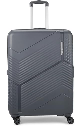 Image of Safari Polypropylene Spinner Carter Hard-Sided Suitcase 5 Years Warranty Luggage Set of 3 Trolley Bags(55 & 67 & 76 cm)(Dark Grey)