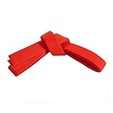 BlackBeltShop Solid Rank Karate Martial Arts and TaeKwonDo Belts Orange size 3