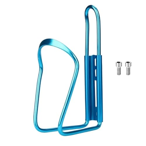 Porte-bouteille vélo bleu pour randonnée et sorties VTT en forêt