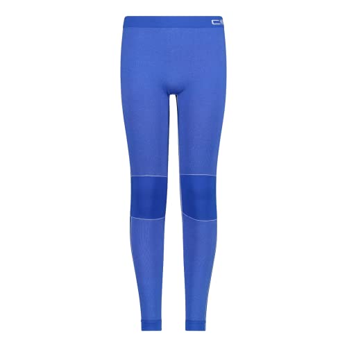 CMP - Pantaloni Lunghi Senza Cuciture per Bambini, Royal Mel., 6/8A